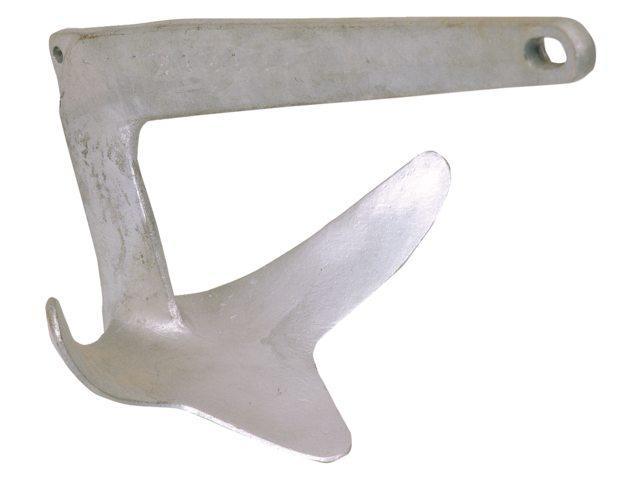 One-Piece Galvanised M-Anchor - 4Boats