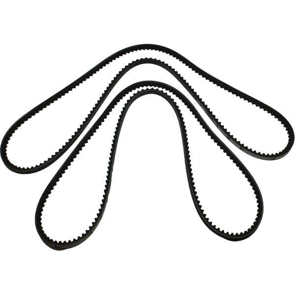 Drive Belt Kit (Pair, 1300mm) - Replaces Volvo Penta 966990 | 4Boats