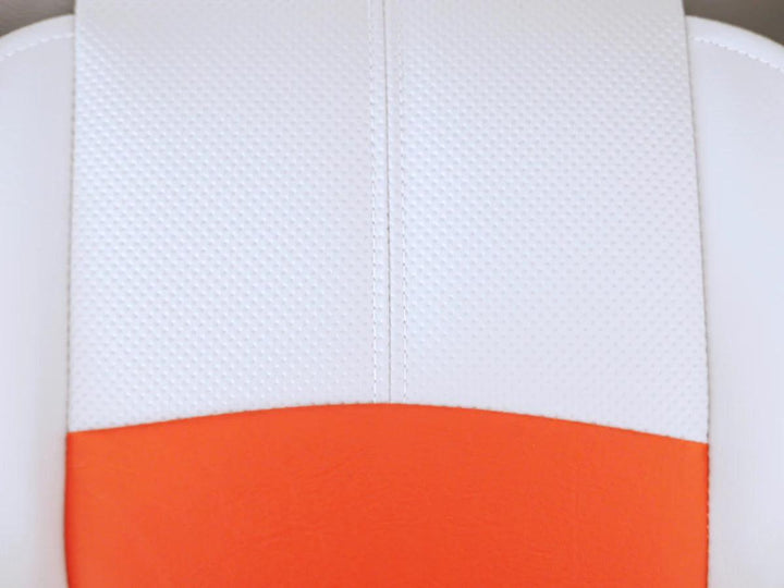 Premium High Back Qualifier Boat Seat – Grey/Charcoal/Red Style - 4Boats