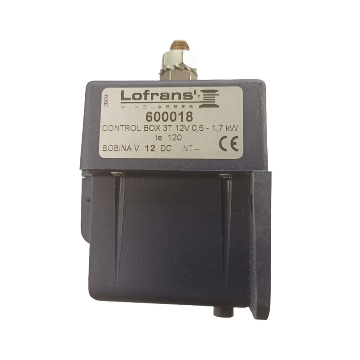 CONTROL BOX Lofrans 3T 12V (0.5-1.7 kW) IP56 | 4Boats