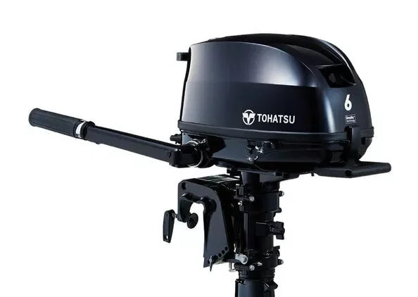 Tohatsu 6HP 4-Stroke Outboard – Short Shaft, Dual System with Integral Tank | OEM D-MFS6DD S