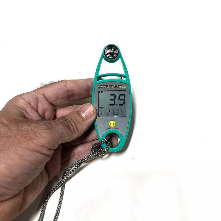 Skywatch Wind Green - Wind & Temperature Meter | 4Boats