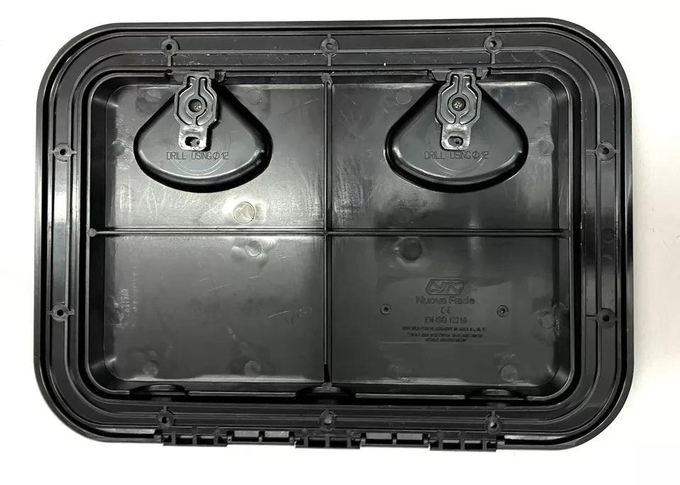 TOP LINE Hatch 315 × 440 mm (Black) ISO12216 | 4Boats
