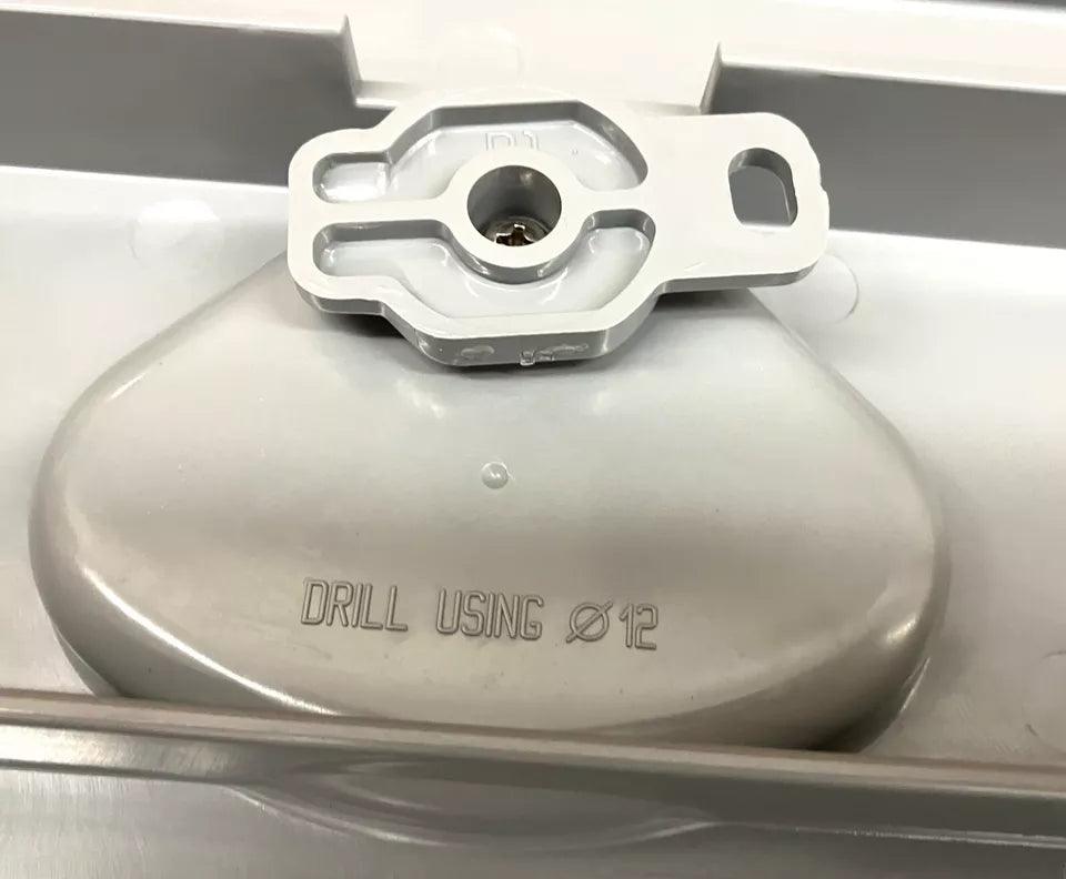 TOP LINE Black Deck Hatch 243 × 607 mm ISO 12216 | 4Boats