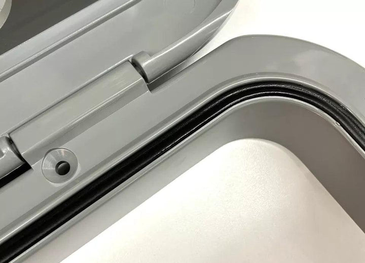 TOP LINE Black Deck Hatch 243 × 607 mm ISO 12216 | 4Boats