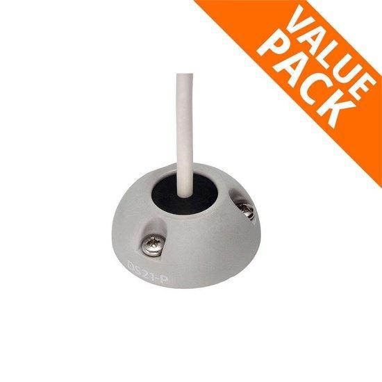 Scanstrut DS21B-P Grey Plastic Vertical Cable Seal 9-14mm OEM 10 Pack - 4Boats