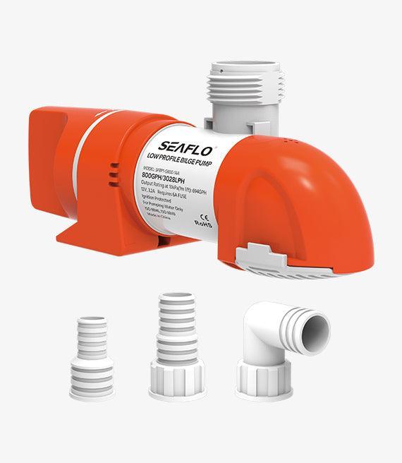 SEAFLO Auto Bilge Pump 14A Series 24V 1100 gph Auto Bilge Pump - Water Level Sensing - 4Boats