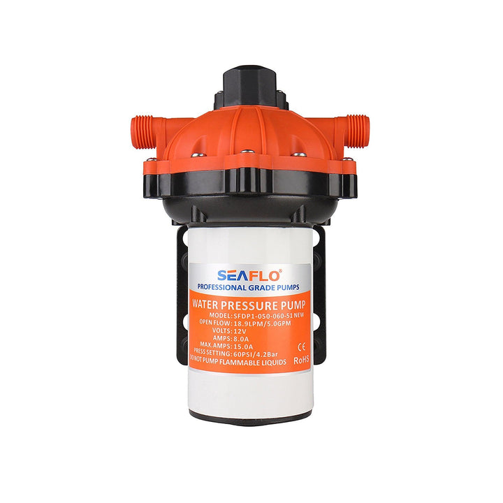 SEAFLO Pressure Pump 51 New Series 12V 5.0 gpm 60 psi - 4Boats