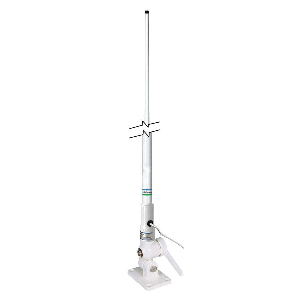 Shakespeare 427-N 3dB VHF Antenna & 4186 Nylon Rachet Mount - 1.5m - 4Boats