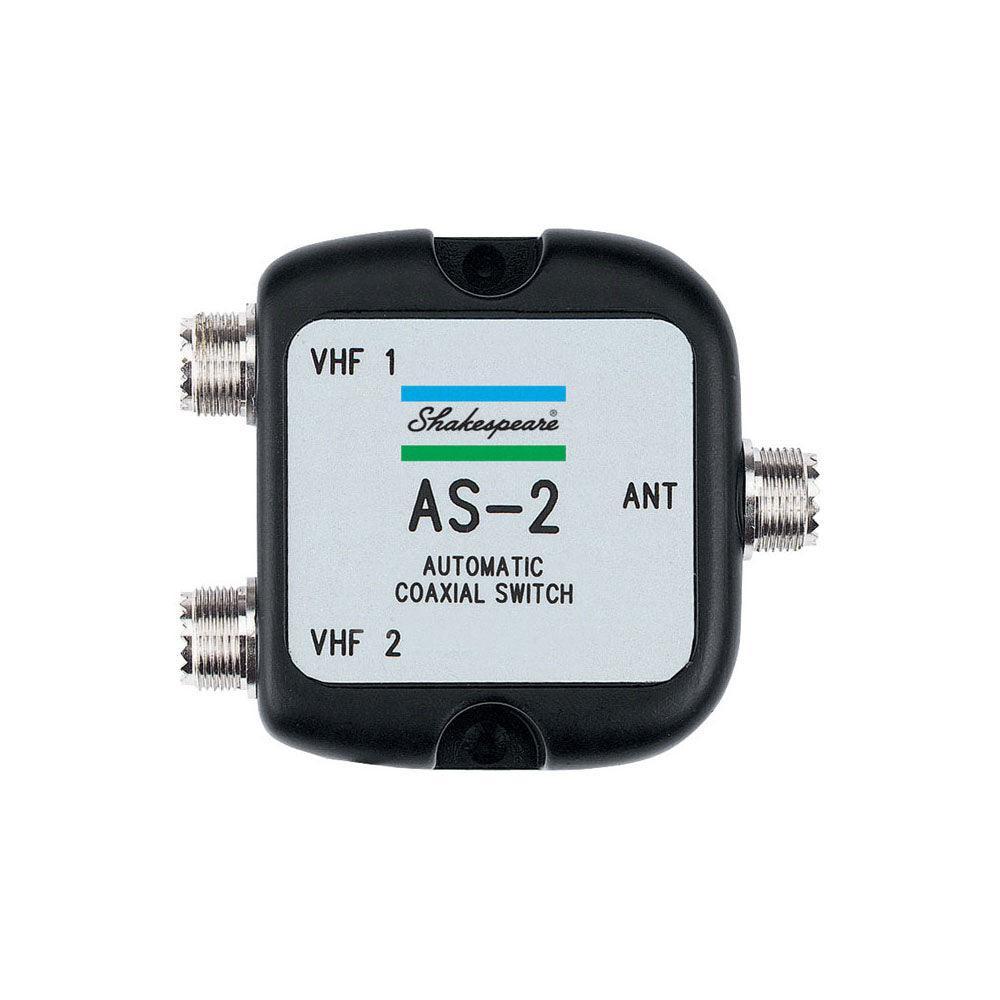 Shakespeare Automatic Antenna switch toggles two radios one Antenna - 4Boats