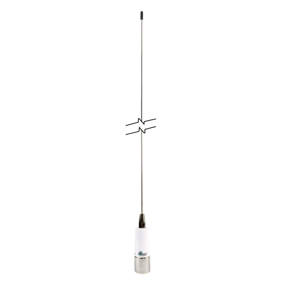 Shakespeare Nylon QuickConnect S-Steel 3dB VHF Whip Antenna - 0.9m - 4Boats