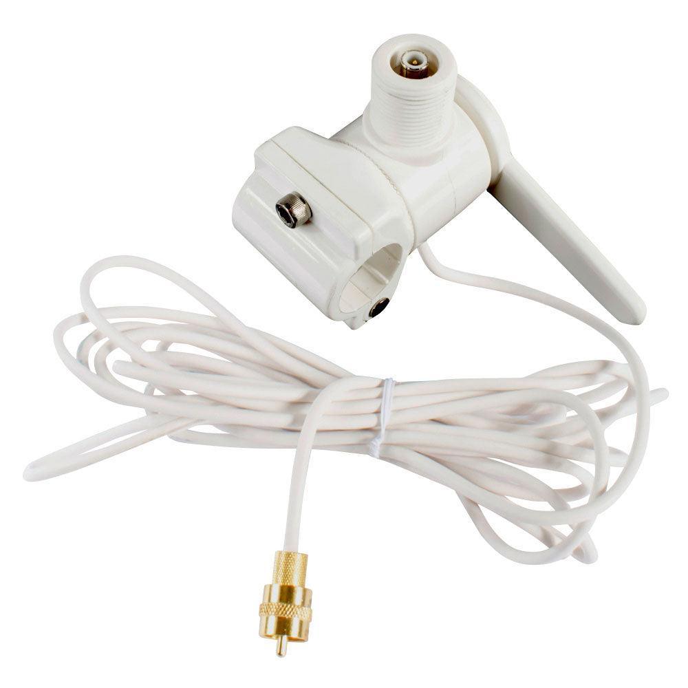 Shakespeare Quick Connect Nylon Rail Mount with cable - 4Boats