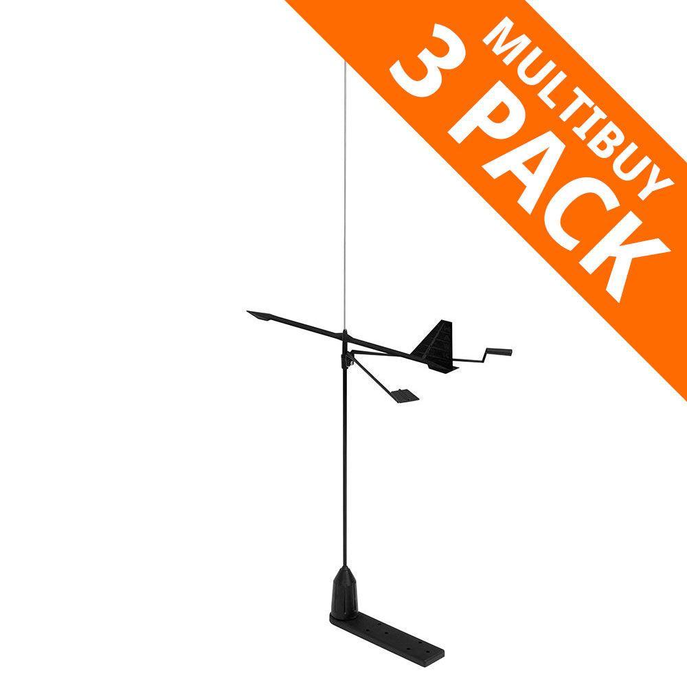 Shakespeare V-Tronix Hawk S-Steel VHF Whip Antenna - 0.9m (3 Pack) - 4Boats
