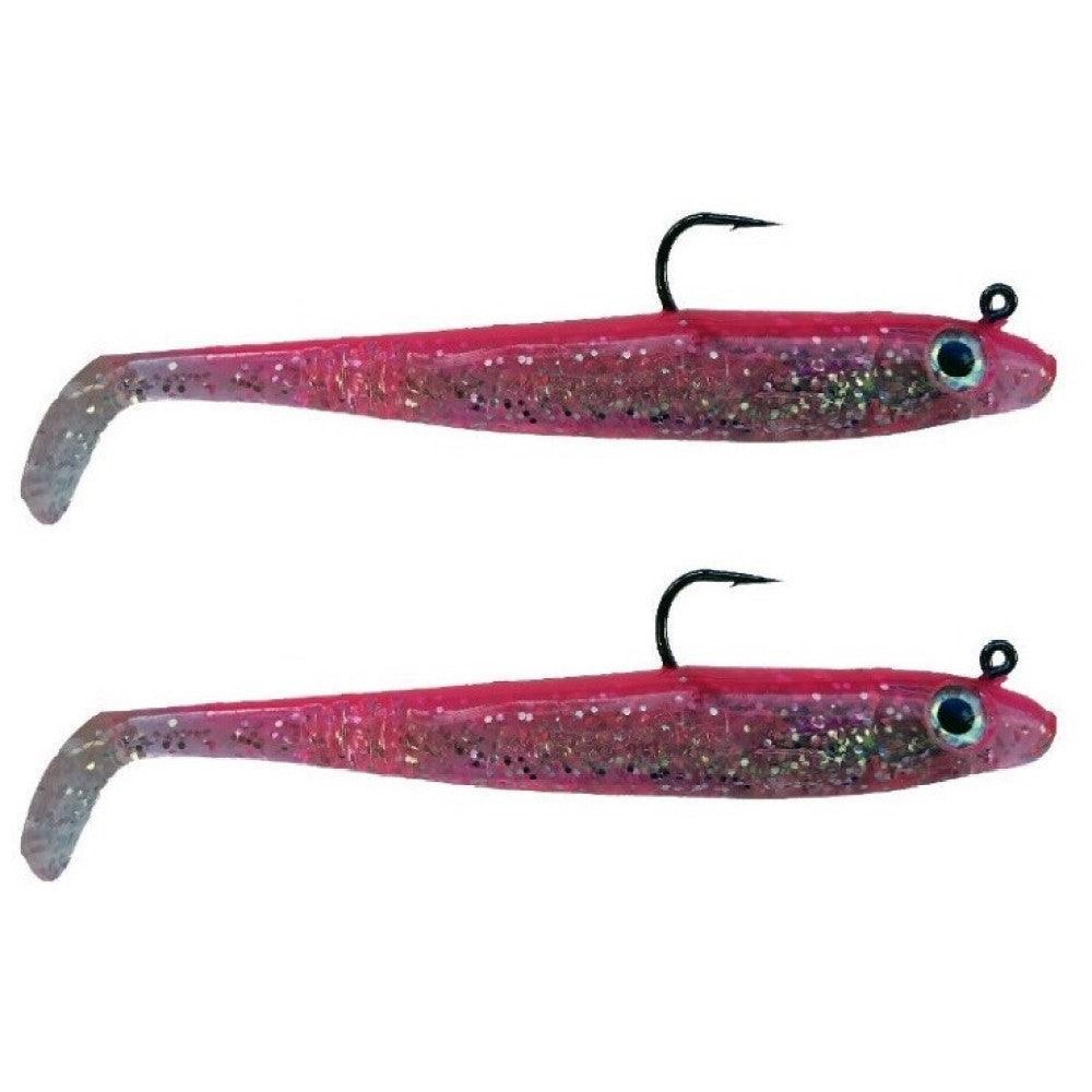 Snowbee Skad Lures - 20cm 45g Day-Glo Pink/Clear Glitter - 4Boats