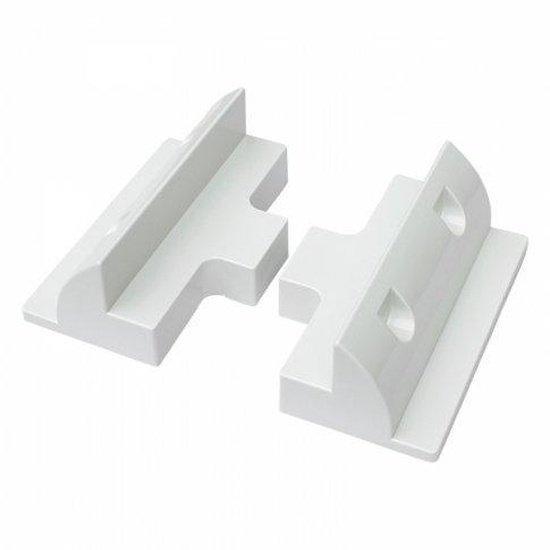 Solar panel mounting set with corner brackets, side brackets and a waterproof cable gland - 4Boats
