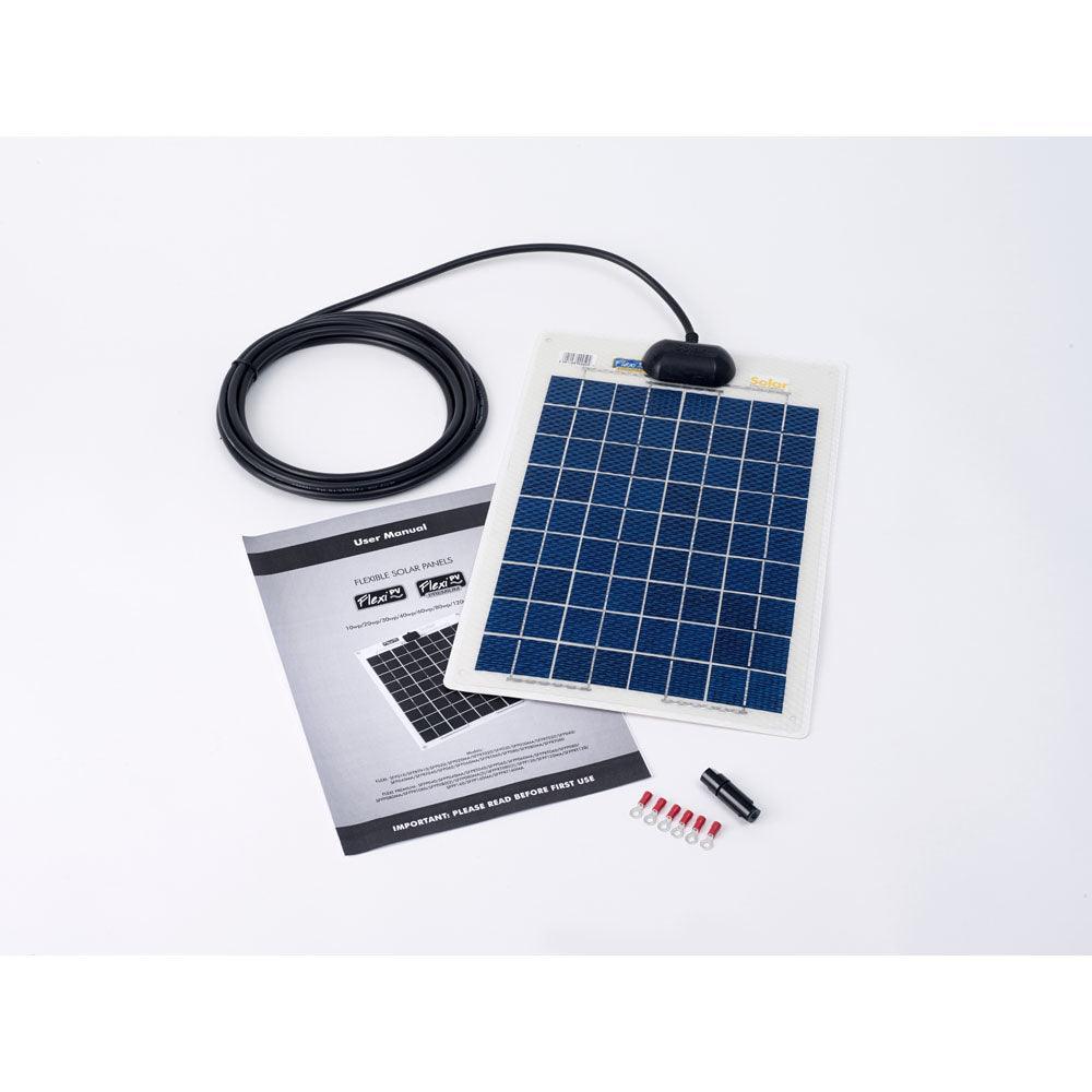 Solar Technology 10W Flexi Solar Panel Kit - 4Boats