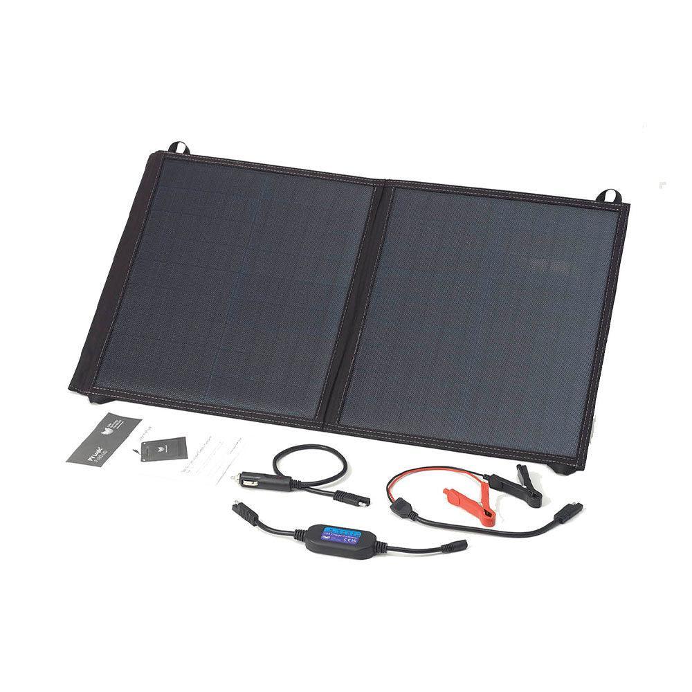 Solar Technology 40W Fold Up Solar Panel with Charge Controller - 4Boats
