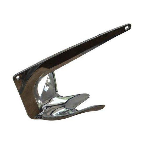 Stainless Steel Force-Type Anchor, Polished 316 Stainless Steel - 4Boats