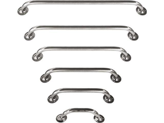 Stainless Steel Grab Rail Handrailing with Foot Plate - 4Boats