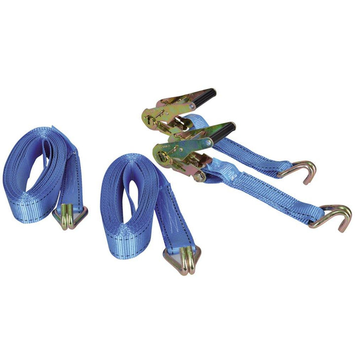 Talamex Tie-Down With Ratchet & J-Hook 38MM 6.0M - 4Boats