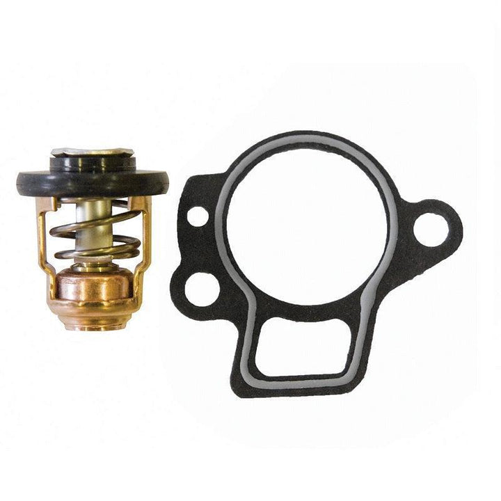 Thermostat Kit Replaces for Yamaha 4-225 HP 4-Stroke 66M-12411-01-00,62Y-12414-00-00 - 4Boats
