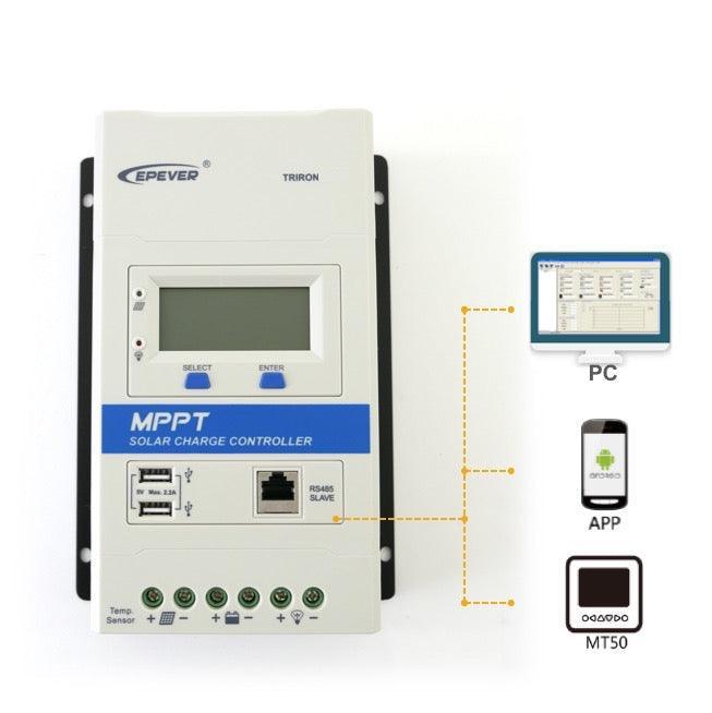 TRIRON MPPT Solar Charge Controller 10 / 20 / 30 / 40 Amps - 4Boats