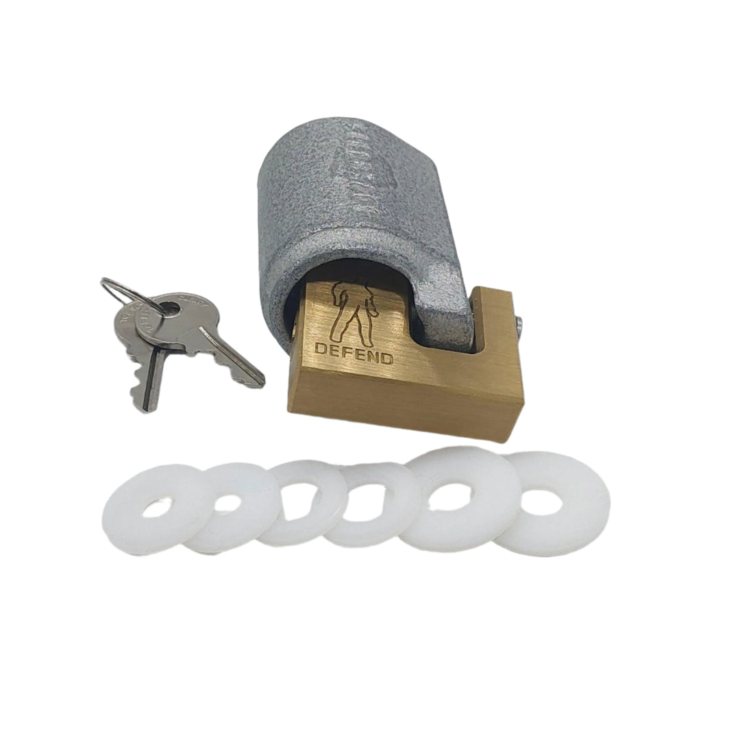 Universal Outboard Motor Lock Marine Security Bolt Boat Rib Engine - 4Boats