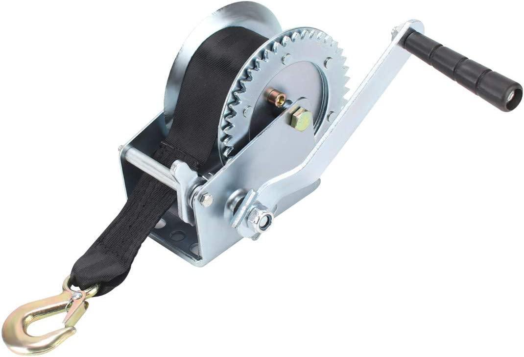 Winch General Purpose Boat Trailer 1000 Lb With Strap 6m - 4Boats