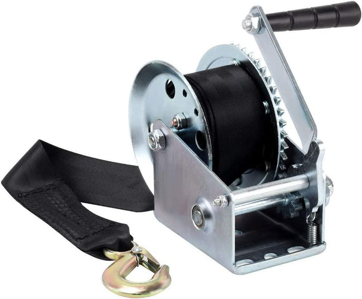 Winch General Purpose Boat Trailer 1000 Lb With Strap 6m - 4Boats