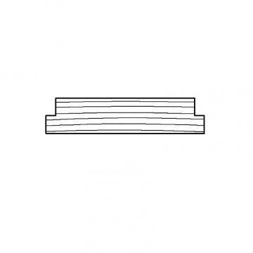 2 Groove Teak Deck Profile - 4Boats