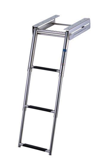 3 & 4 Step Telescopic Ladder - 4Boats