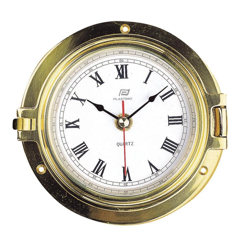 4.5" Models, Solid Brass Case-4.5" clock - 4Boats
