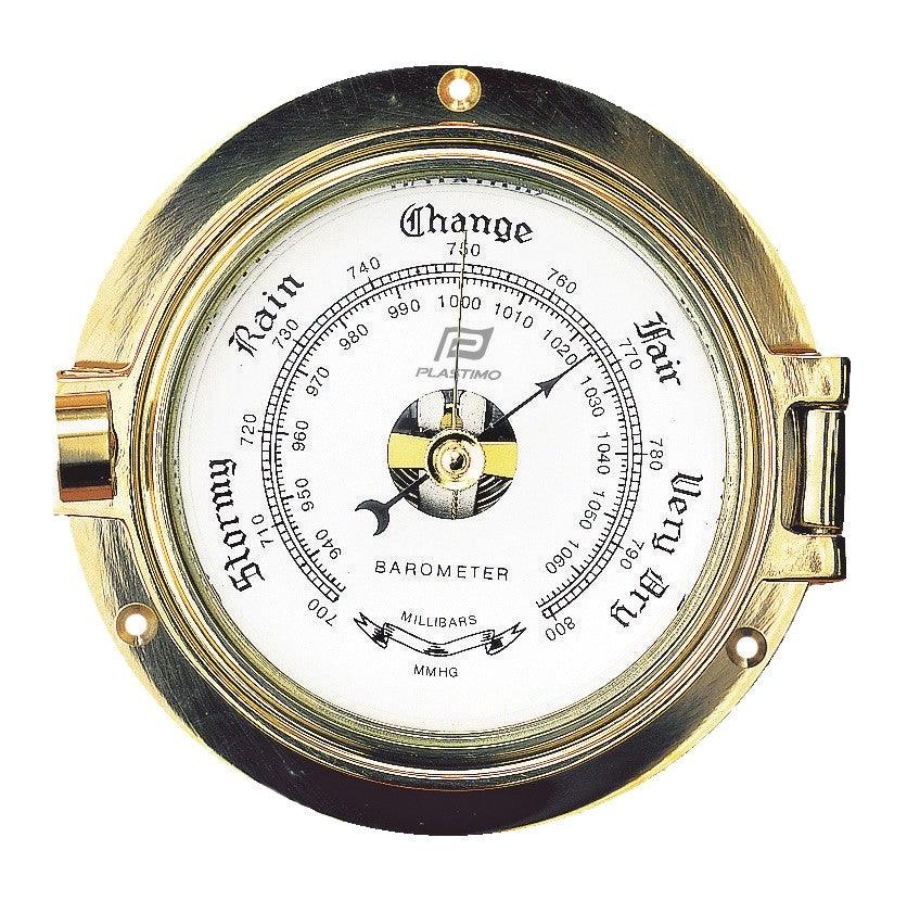 4" Models, Solid Brass Case-3" barometer - 4Boats