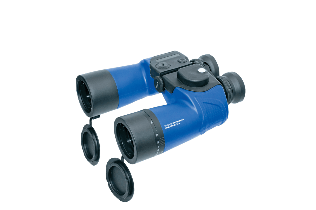 7 x 50 Central Focus Binoculars with Compass - 4Boats