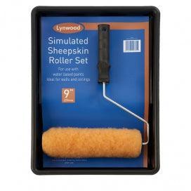 9in Simulated Sheepskin Roller Set - 4Boats