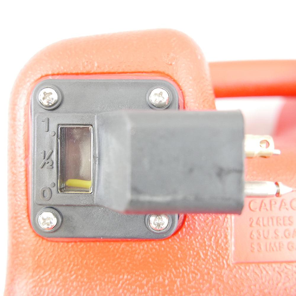 24 L Outboard Fuel Tank with Yamaha Connector & Gauge | 4Boats