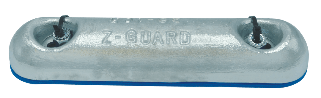 Aluminium Hull Anode Bolt On - 2 KGS NOM NET WEIGHT 200 MM BOLT CENTRES Kit - 4Boats