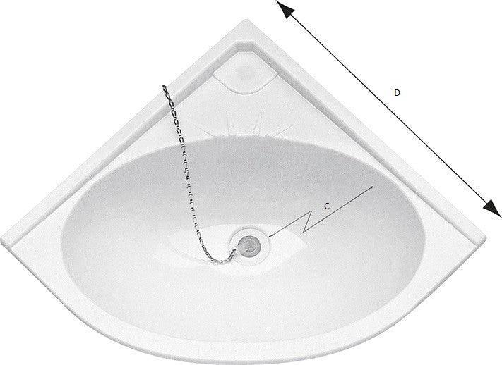 Angle Washbasin - 4Boats