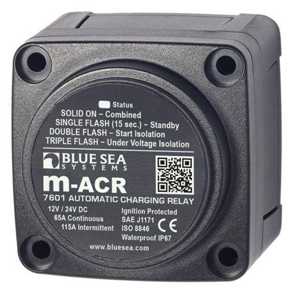 Auto Charging Relay M Series 65A 12/24V - 4Boats