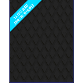 Black Retail Roll 1200 x 900 x 3mm Diamond Pattern - 4Boats