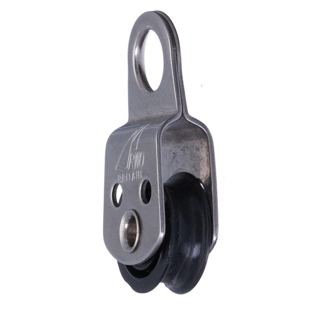 Block Micro Single ferrule eye acetal sheave(Pk Size: 1) - 4Boats