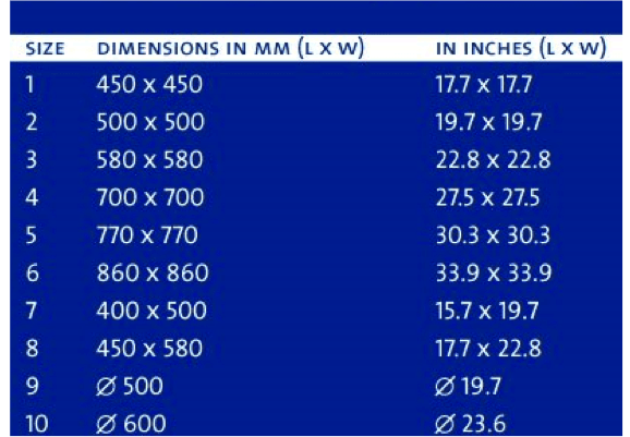 Blue Performance Dual Hatch Cover and Mosquito Net - 10 Sizes - 4Boats