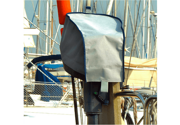 Blue Performance Outboard Cover - 4 Sizes - 4Boats