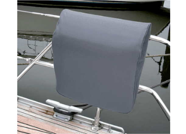Blue Performance Railing Cushion - 4Boats