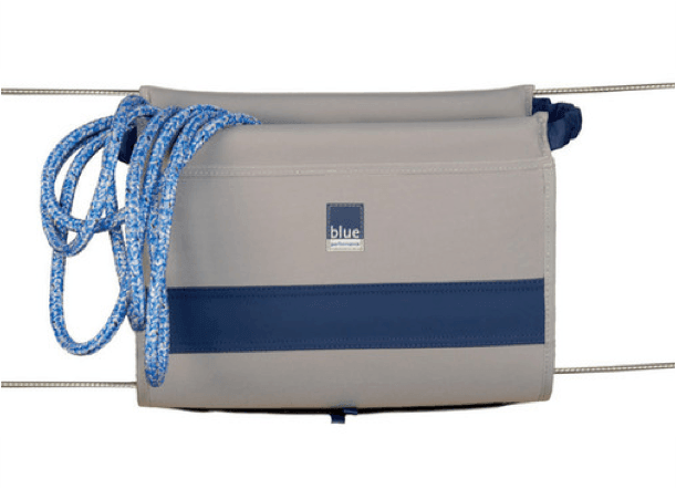 Blue Performance Sea Rail Bag Standard with Integrated Raincover - Medium & Large - 4Boats