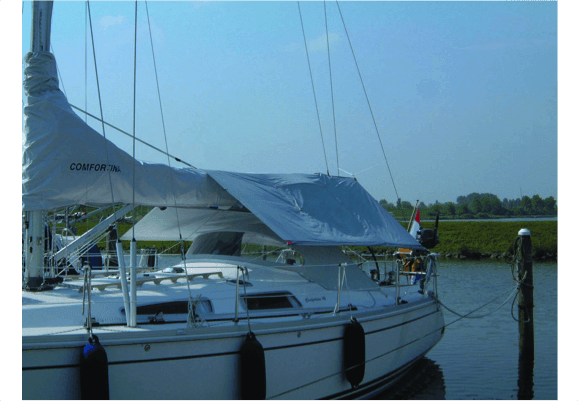 Blue Performance Standard Awning - 3 Sizes - 4Boats