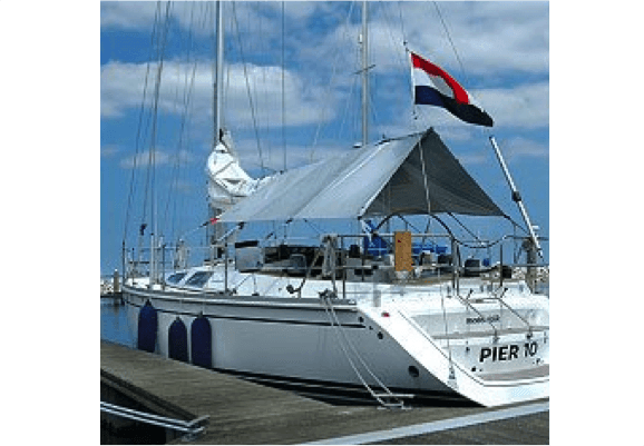 Blue Performance Standard Awning - 3 Sizes - 4Boats