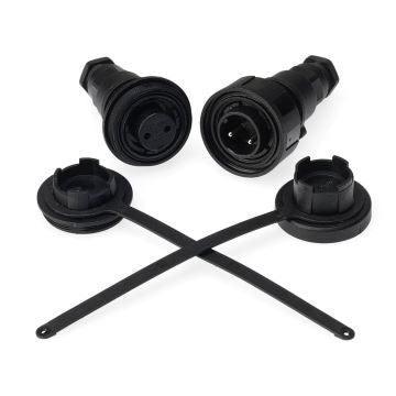 Bulgin Flex In-Line Plug & Socket Cable Connector Kit - 4Boats