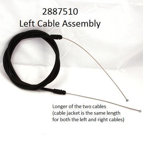 CABLE ASSY-LEFT (5') BAGGED - 4Boats