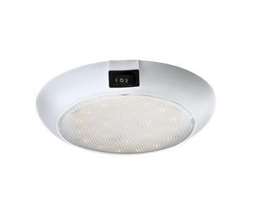 Colombo White LED Dome Light 12v Red - 4Boats